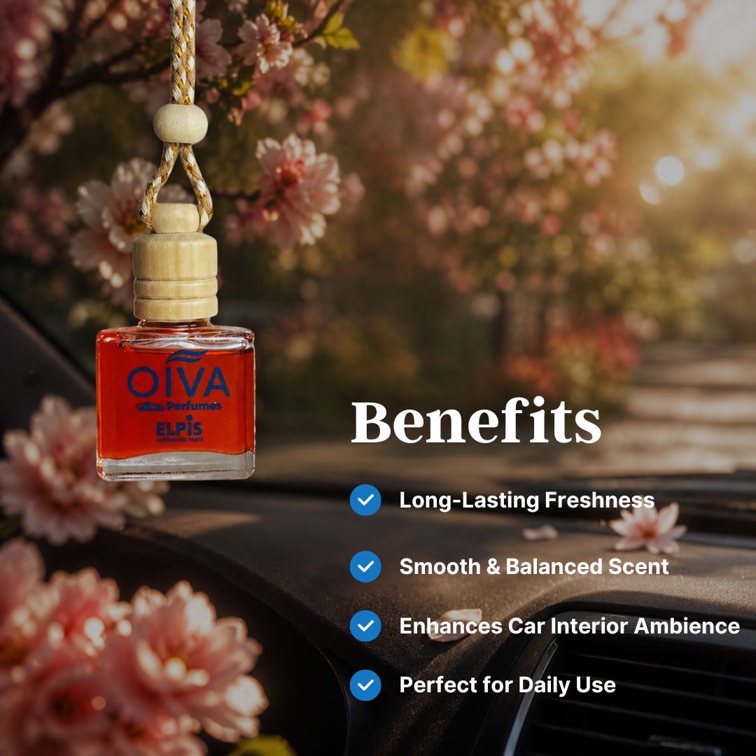 Elpis OIVA Classic Musk Car Perfume – A Calm, Timeless Blend of Citrus, Lavender & Musky Woods