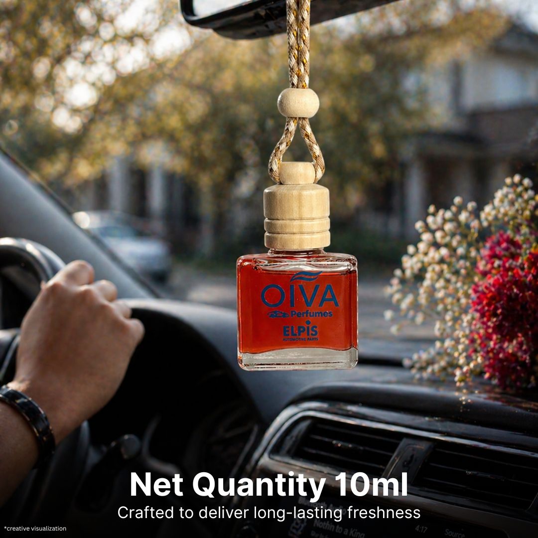 Elpis OIVA Classic Musk Car Perfume – A Calm, Timeless Blend of Citrus, Lavender & Musky Woods