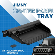 Carmate NZ819 Car Tray, Exclusively for Jimny (JB64), Jimny Sierra (JB74), Tray, Table, Non-Slip, with Mat, Black