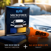 Glaco Roll-On + 800 GSM Microfiber Cloth Combo