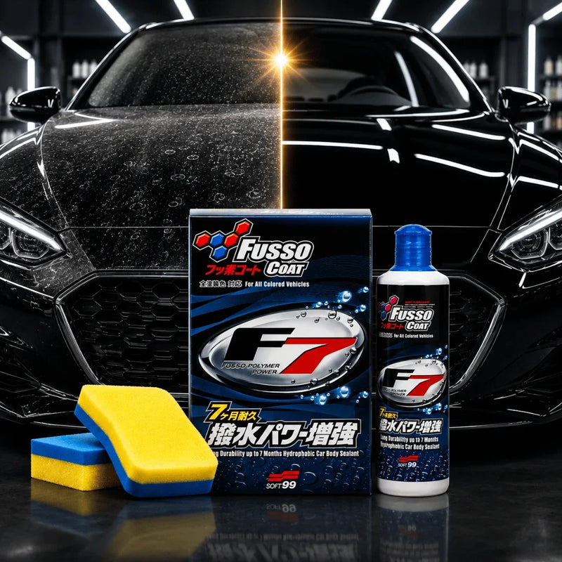 Soft99 Fusso Coat F7 PTFE Liquid Car Wax for All Color Vehicle - 300ml
