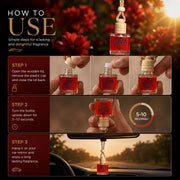 Elpis OIVA Classic Musk Hanging Car Perfume - 10ml