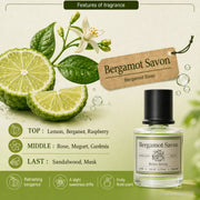 Carmate Bergamot Savon Relax Soap Car Air Freshener – 110ml Premium Japanese Deodorizer