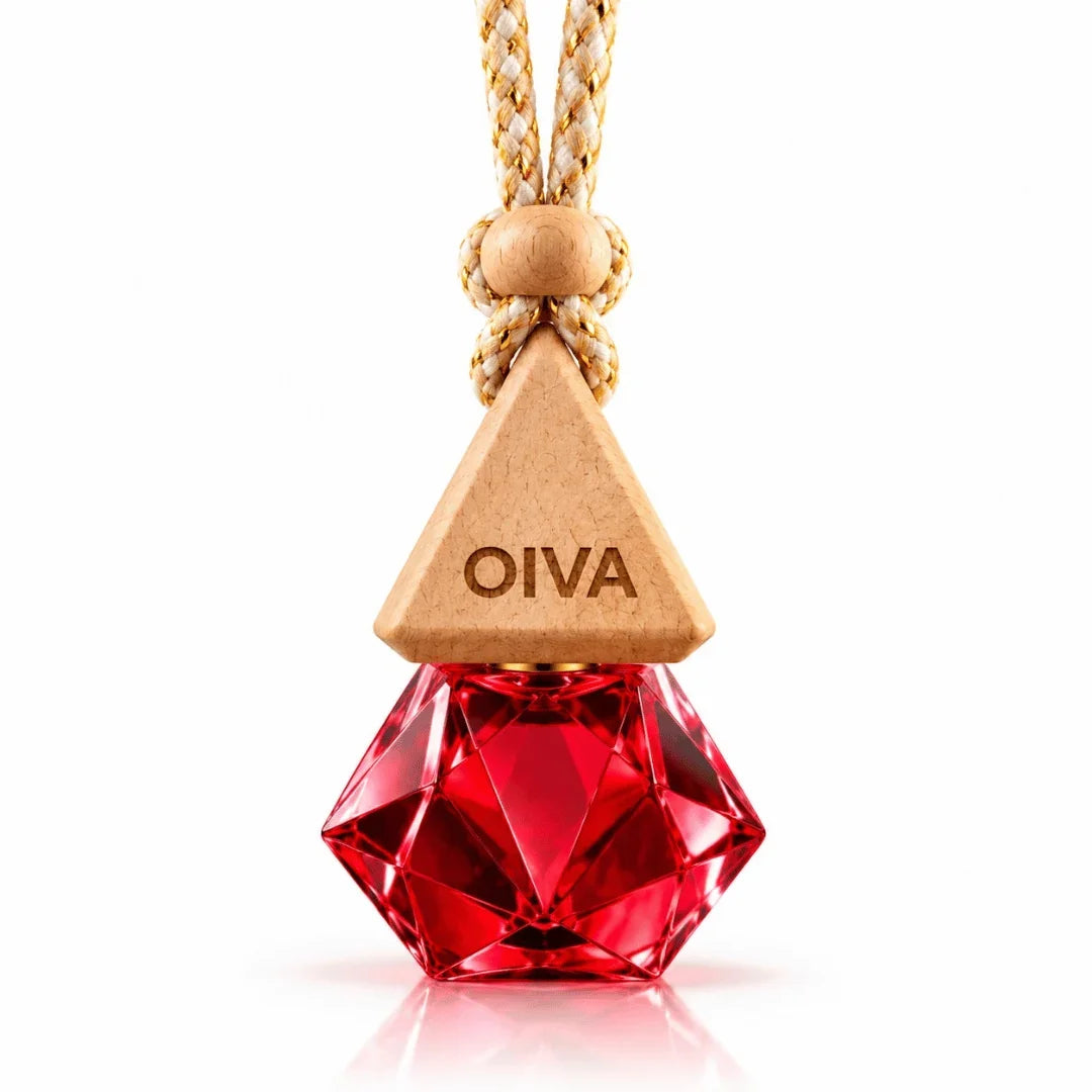 OIVA Delta Series Velvet Musk car hanging perfume – best luxury car air freshener India
