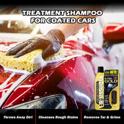 EXTRA GOLD Treatment Shampoo for Coated Cars - Premium Car Wash, Enhances Coating, Protects Paint, 500ml