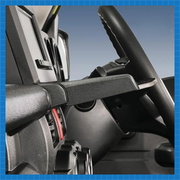 Carmate NZ819 Car Tray, Exclusively for Jimny (JB64), Jimny Sierra (JB74), Tray, Table, Non-Slip, with Mat, Black