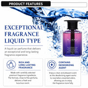 BLANG liquid car perfume with long-lasting fragrance and deodorizing agent, ideal for fresh auto interiors