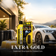 EXTRA GOLD Treatment Shampoo for Coated Cars - Premium Car Wash, Enhances Coating, Protects Paint, 500ml