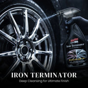 Soft99 Iron Terminator – Advanced Iron Remover & Wheel Cleaner Spray | Safe for Paint & Rims | pH-Balanced | Color-Changing Formula – 500ml