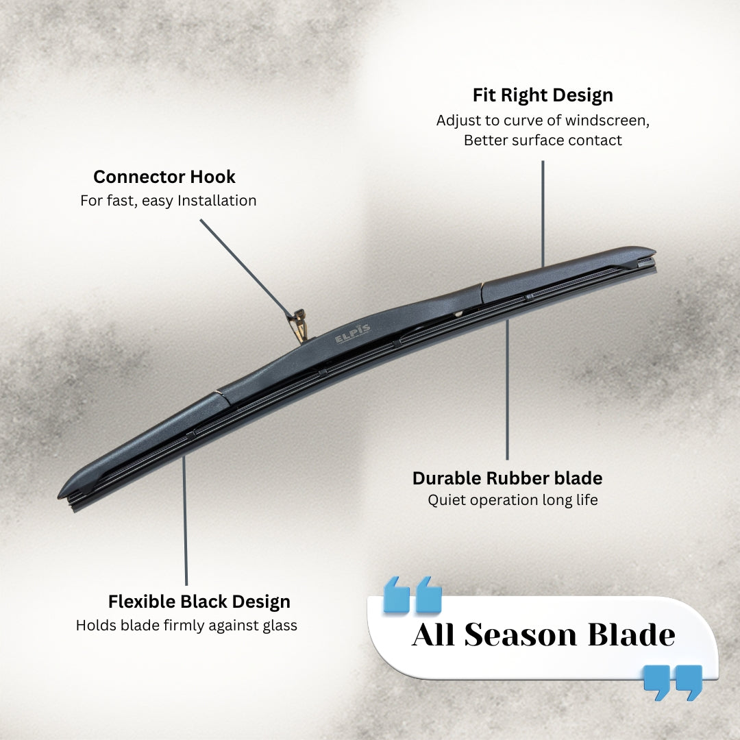For Grand i10 Nios ELPIS® Premium Quality Hybrid Wiper Blades, DIY
