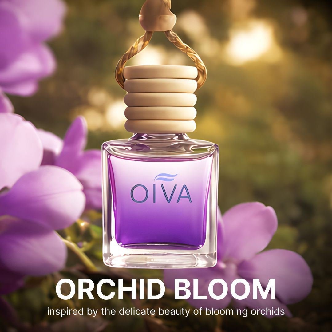 Elpis OIVA Orchid Bloom Car Perfume – A Soft, Elegant Floral Fragrance for Your Car