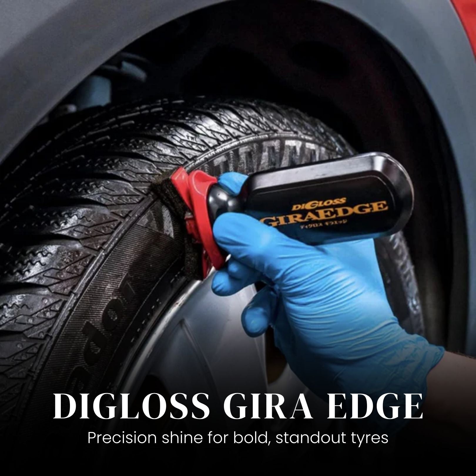 Soft99 GIRA EDGE Tire Wax – Deep Gloss & UV Protection(70ml)