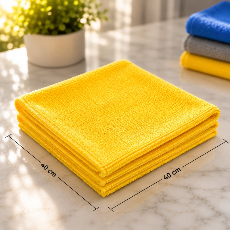 Microfiber Towel 600 GSM – Pack of 2 Super Absorbent Car Drying Towels