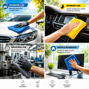 Microfiber Towel 600 GSM – Pack of 2 Super Absorbent Car Drying Towels