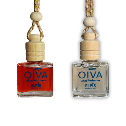 Elpis OIVA Classic Musk + Polar Mist Car Perfume Combo (Pack of 2) – Long-Lasting Luxury Car Air Freshener with Citrus, Lavender, Musky Amber & Fresh Floral Notes