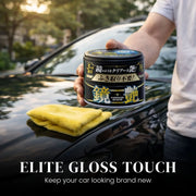 SOFT99 Mirror Shine Dark Wax – 200g, Car Paint Wax for Gloss Enhancement & Protection, Made in Japan