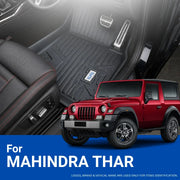 Suitable for Mahindra Thar 2020 Onwards ,ELPIS® Premium Quality Car Floor Mat LLM.