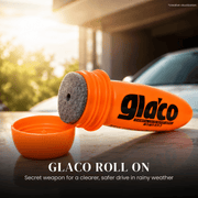 Glaco Roll-On + 350 GSM Microfiber Cloth Combo