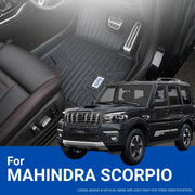 Suitable for Mahindra Scorpio-Classic 2017 Onwards ,ELPIS® Premium Quality Car Floor Mat LLM.