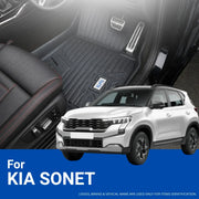 Suitable for KIA Sonet 2024 Onwards ,ELPIS® Premium Quality Car Floor Mat LLM.