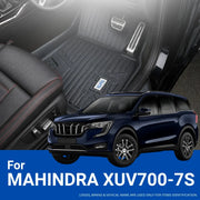 Suitable for Mahindra XUV700 7S 2021 Onwards  ,ELPIS® Premium Quality Car Floor Mat LLM.