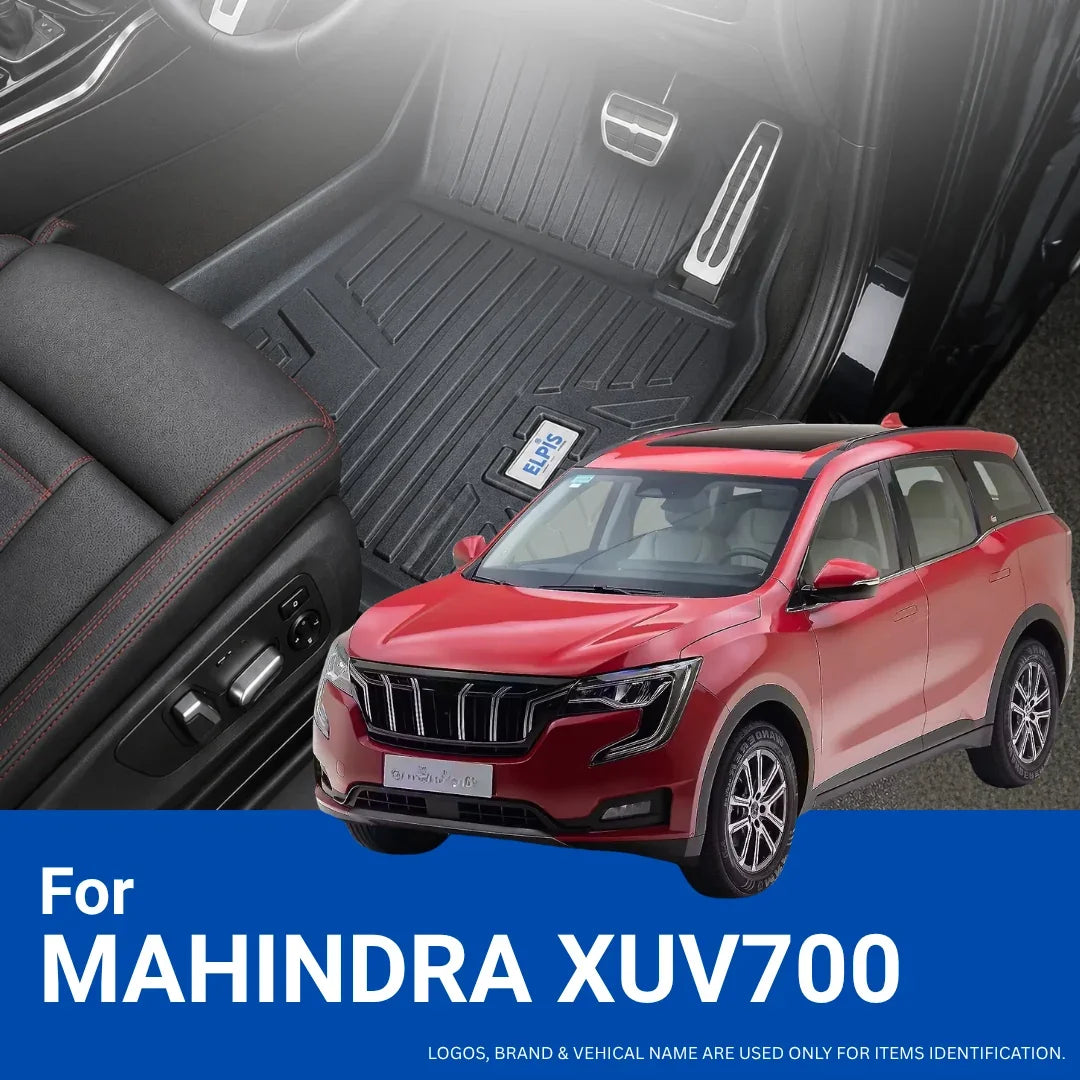 Suitable for Mahindra XUV700 2021 Onwards ,ELPIS® Premium Quality Car Floor Mat LLM.