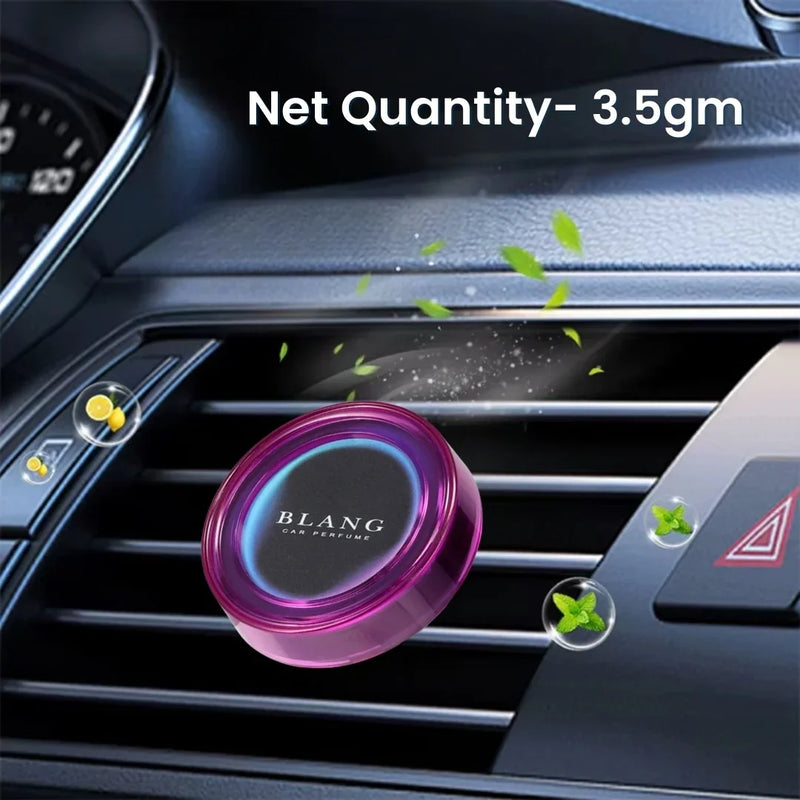 Carmate Blang Wild Berry Car Vent Clip Air Freshener – Long-Lasting Car Perfume with Neon Gradient Design