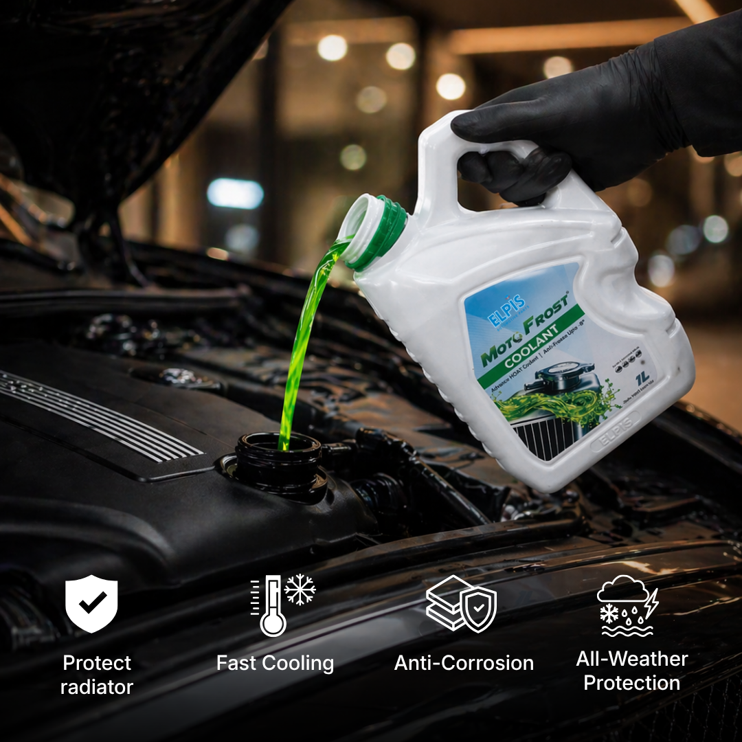 Moto Frost Engine Coolant – Anti Freeze Ready to Use Engine Coolant with HOAT Technology
