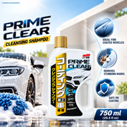 SOFT99 Prime Clear Shampoo 750ml – Cleansing Shampoo for Car Body Wash