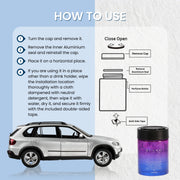 Carmate BLANG Gel Large Car Perfume – White Musk | Luxury Long-Lasting Gel Air Freshener & Deodorizer (160g)