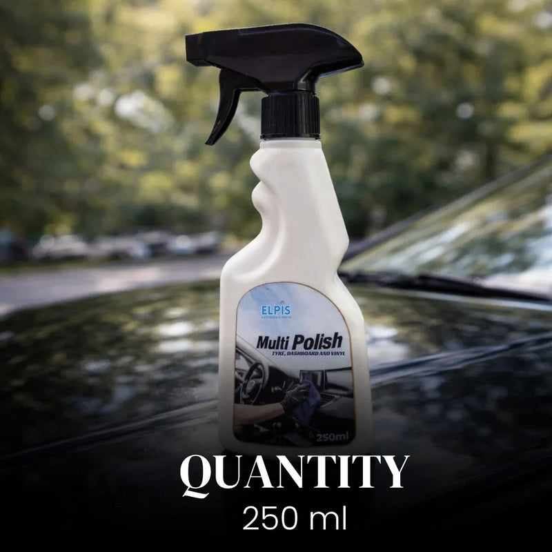 Elpis Multi Polish 250ml | Dashboard & Tyre Polish