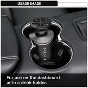 Carmate Blang Solid Car Air Freshener White Musk – 165ml Long Lasting Perfume with Adjustable Cap, Fits Cup Holder & Dashboard