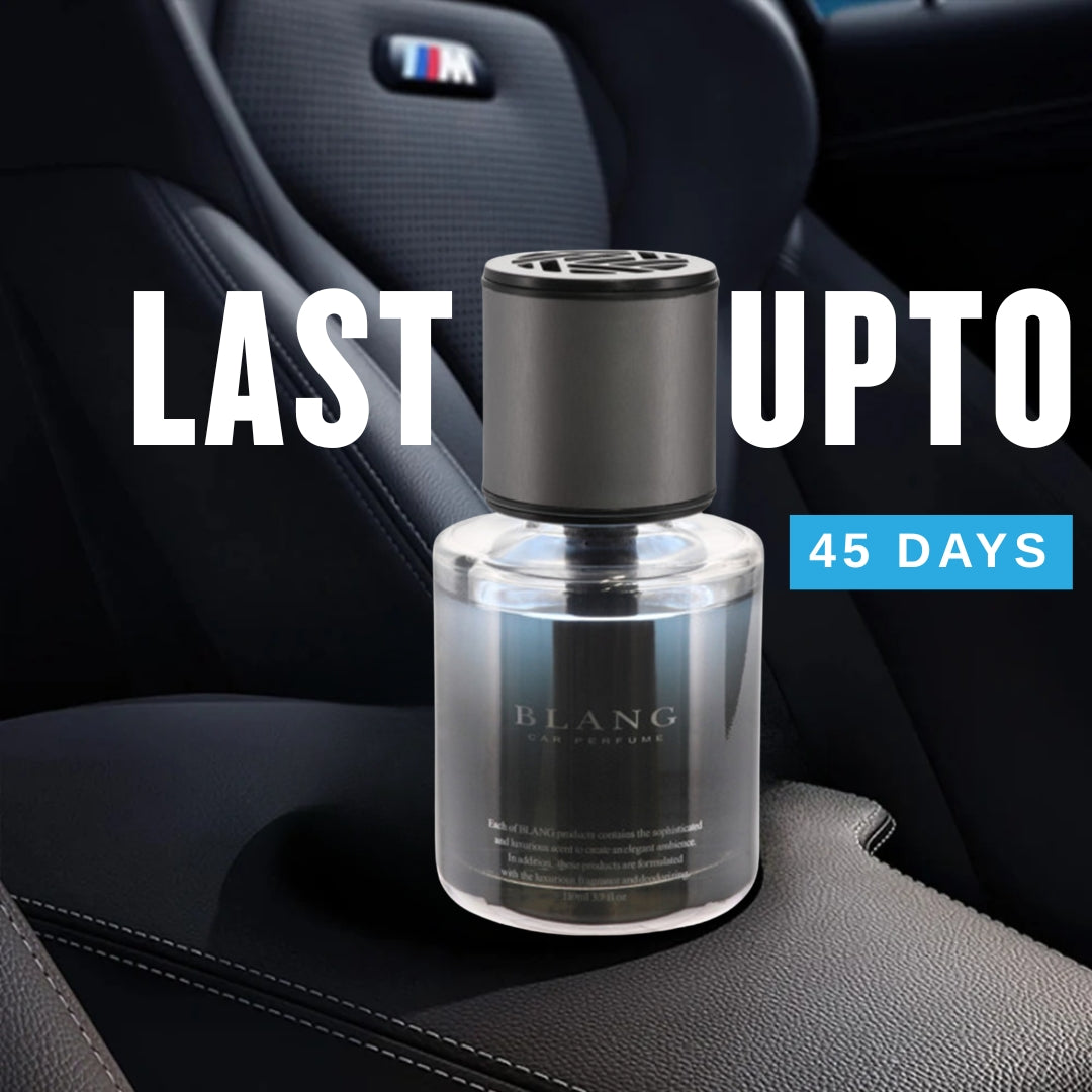 Carmate BLANG Liquid BX White Musk Sensual Car Air Freshener – Luxury Car Perfume, 110ml