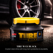 Soft99 Tire Wax Black 170g | Long-Lasting Tire Shine & Protection