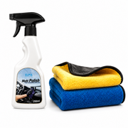 Elpis Multi Polish + Microfiber Towel 600 GSM Combo