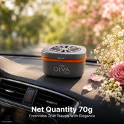 OIVA Sunrise Fresh Gel Car Perfume –  Dashboard Air Freshener (70g)