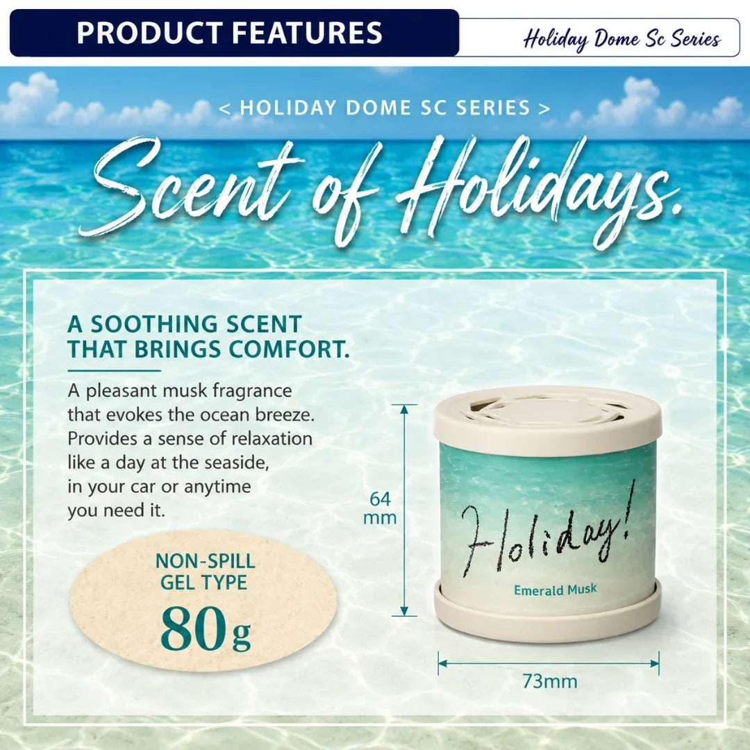 HOLIDAY MUSK GEL EMERALD MUSK