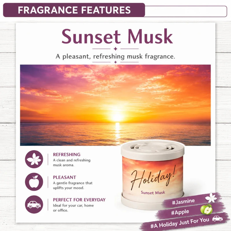 HOLIDAY MUSK GEL SUNSET MUSK