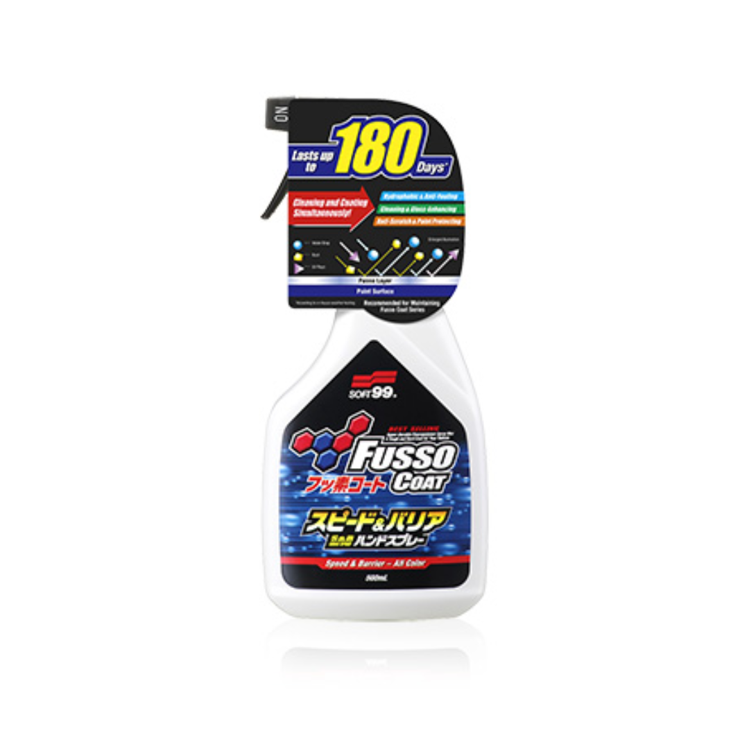 SOFT99 Fusso Coat Speed & Barrier Hand Spray 500ml
