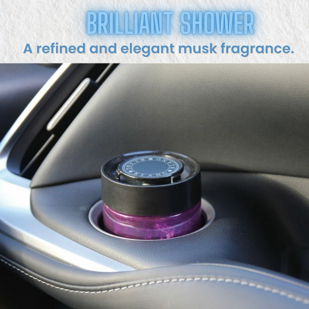 Carmate BLANG Gel Fragrance – Brilliant Shower White Musk (160g) | Luxury Car & Home Perfume