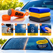 Glaco Roll-On + 350 GSM Microfiber Cloth Combo