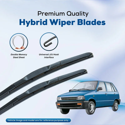 Suitable for 800cc ELPIS® Premium Quality Hybrid Wiper Blades, DIY,