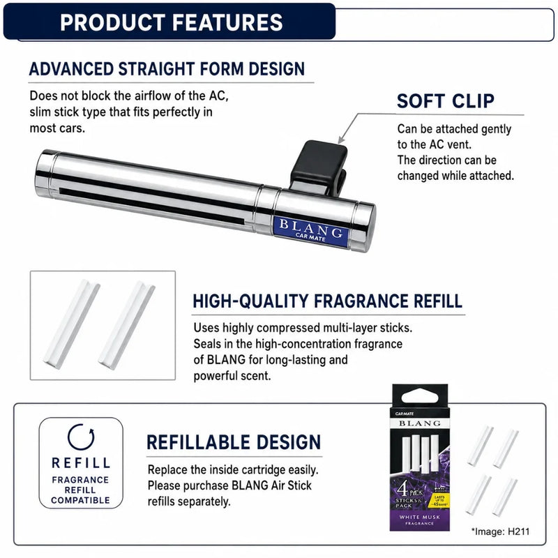 Blang Air Stick Platinum Shower