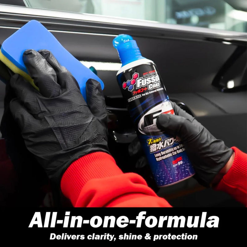 Soft99 Fusso Coat F7 PTFE Liquid Car Wax for All Color Vehicle - 300ml