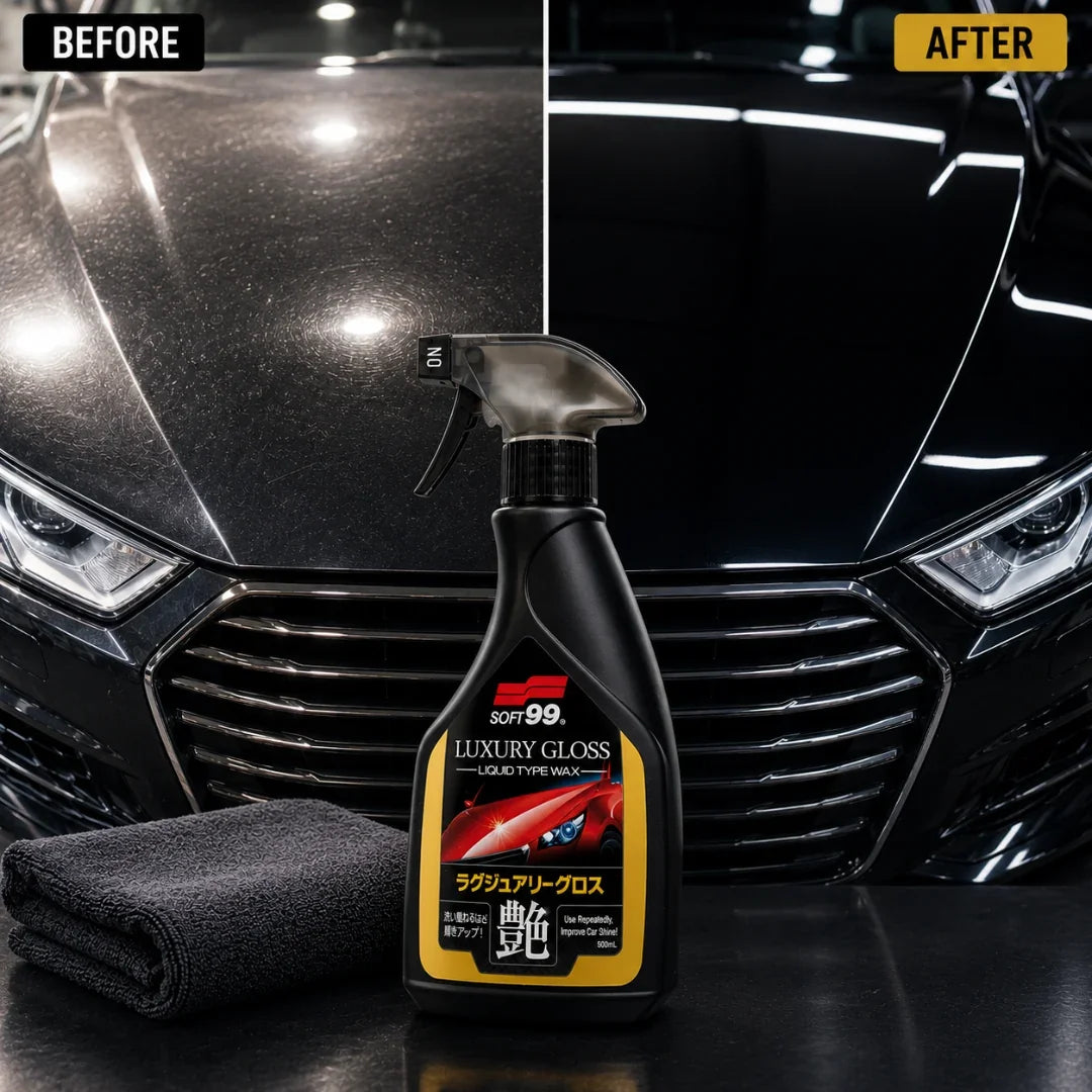 Soft99 Luxury Gloss Liquid Wax for Car Exterior – 500ml