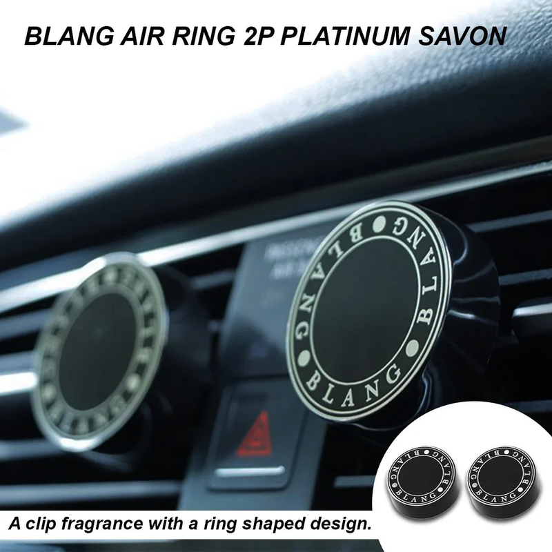 Blang Air Ring 2P Platinum Savon
