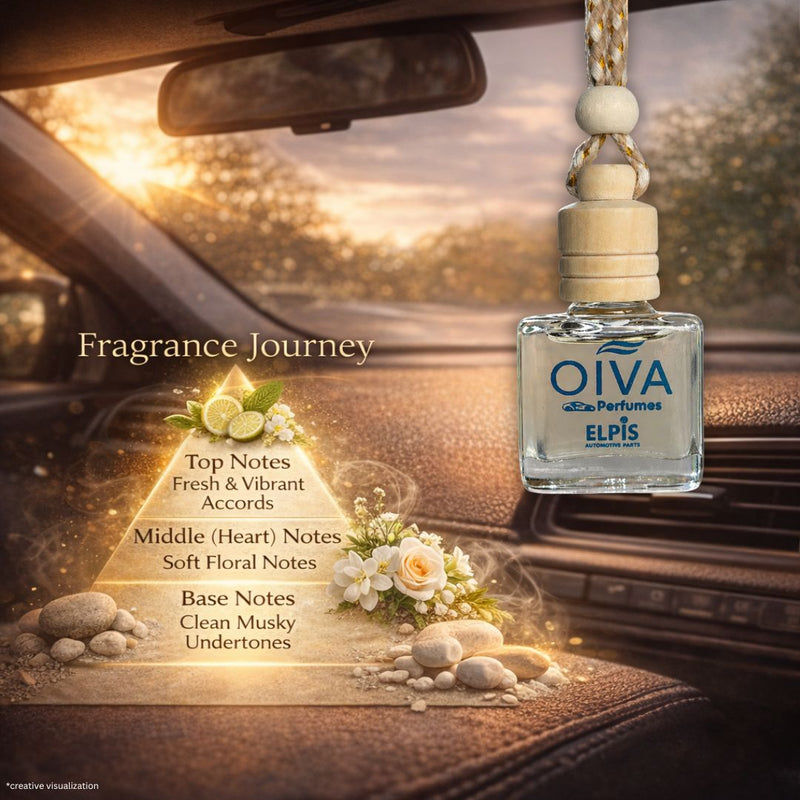 Elpis OIVA Polar Mist Long-Lasting Hanging Car perfume - 10ml