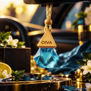 OIVA Car Hanging Perfume – Aqua Breeze | Best Car Freshener India