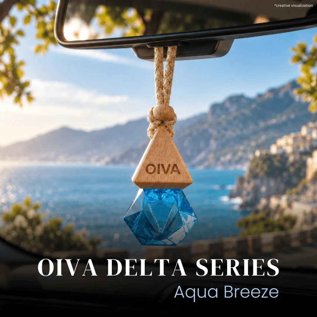 OIVA luxury car perfume Aqua Breeze – long-lasting car air freshener India