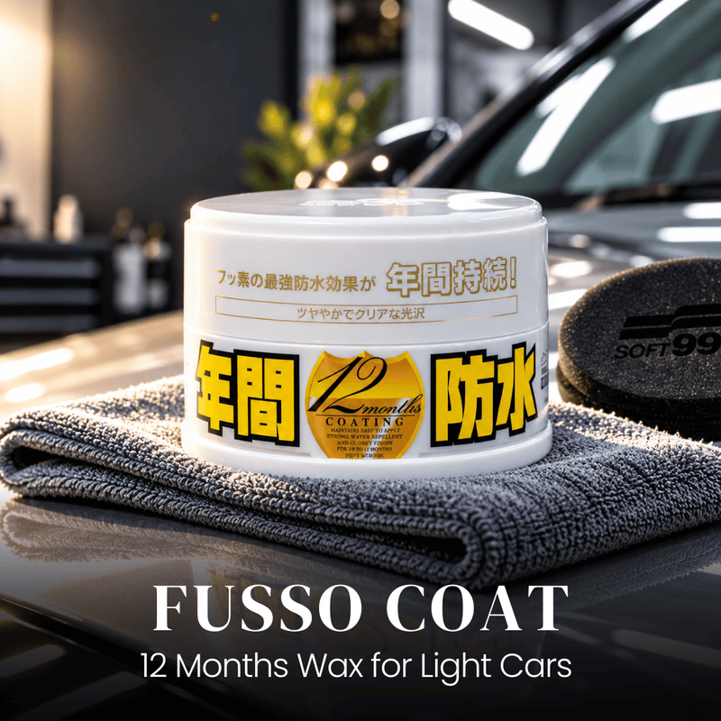Soft99 Fusso Coat 12 Months Wax for Light Cars - 200g